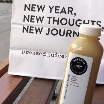 Pressed Juicery - Wellness/Immunity: apple, ginger, lemon, cayenne - Juice Bars & Smoothies Near Me - Pasadena, California