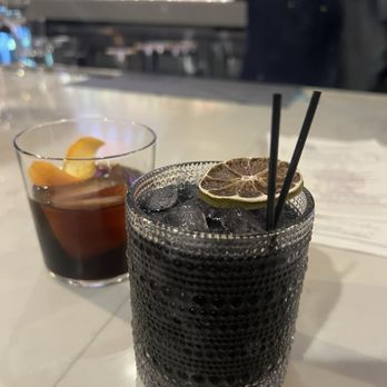 Maria's Oyster Bar - Coffee and ube cocktail - Seafood Near Me - New Orleans, Louisiana