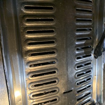 Gogi Time - Grease and dirt bubbling out of grill--happened on two grills - Korean Near Me - Oakland, California