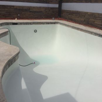 Brian's Pool Plastering - All done waiting for water. - Pool & Hot Tub Service Near Me - Buena Park, California