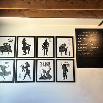 Raymond's Pizzeria - Love this art work. Had some deep thoughts afterwards - Pizza Near Me - Richmond, California