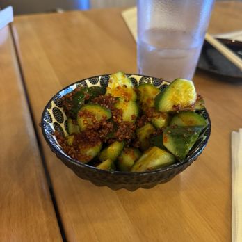Sushi Kuu - Spicy cucumber salad - Sushi Bars Near Me - Visalia, California