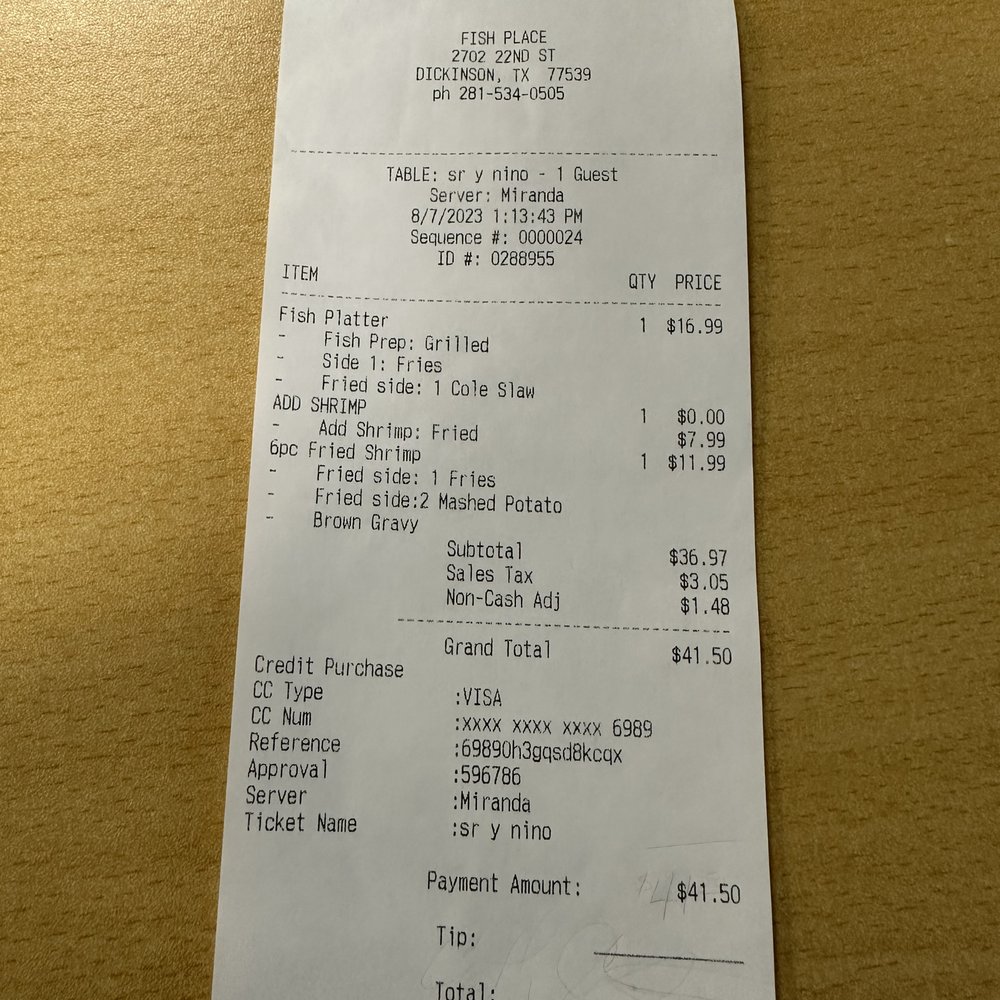 Unbelievable Bill for Nothing
