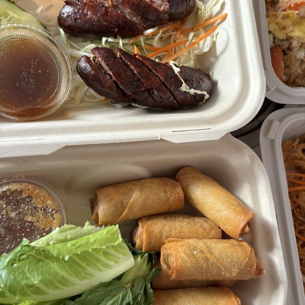 Malai Thai Kitchen - Thai sausage & spring rolls. - Thai Near Me - Wahiawa, Hawaii