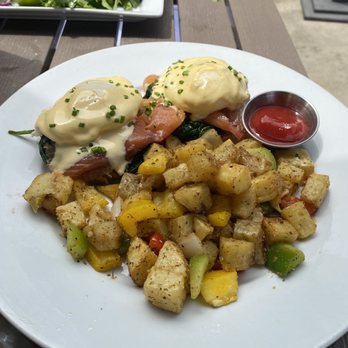 Lighthouse - Smoked Salmon Eggs Benedict - Breakfast & Brunch Near Me - Newport Beach, California Lighthouse - Smoked Salmon Eggs Benedict - Breakfast & Brunch Near Me - Newport Beach, California