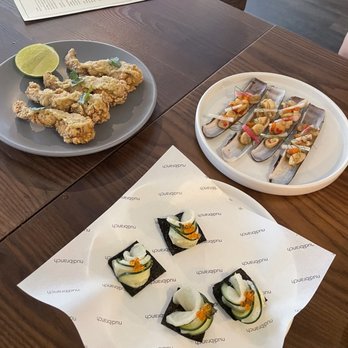 Nudibranch - Frog leg, scallop, clams - Spanish Near Me - New York, New York Nudibranch - Frog leg, scallop, clams - Spanish Near Me - New York, New York