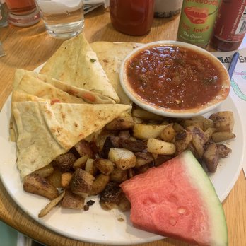 Rainbow Restaurant - Breakfast Quesadilla - Breakfast & Brunch Near Me - Fort Collins, Colorado Rainbow Restaurant - Breakfast Quesadilla - Breakfast & Brunch Near Me - Fort Collins, Colorado