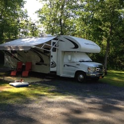 Grass Point State Park - RV camping site at Grass Point