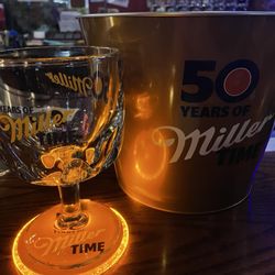 Golden Nugget Pub - Miller Night at the Pub. Cool swag!