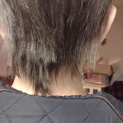 Aries House of Beauty & Tanning Salon - This is what Robin done to my hair !! I went home & my husband flipped out & said it's not even I got another mirror & seen this mess