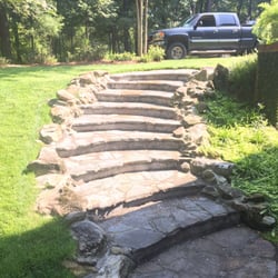 Artisan Professional Design Co. - Natural stone steps