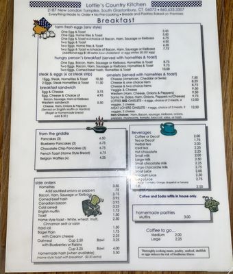 Menu photo 3 Lottie's Country Kitchen Glastonbury, CT Menu photo 3 Lottie's Country Kitchen Glastonbury, CT