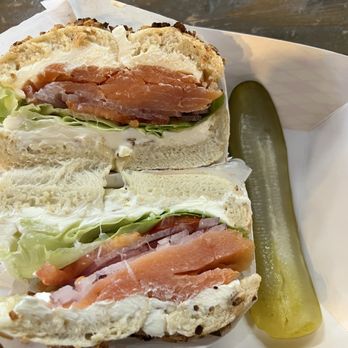 Abel’s Bagels - smoked salmon sandwich - Bagels Near Me - Las Vegas, Nevada