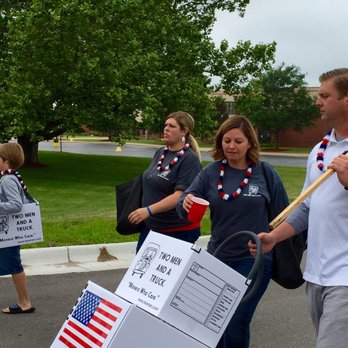 Two Men and a Truck Plainfield - Yorkville Fourth of July Parade 2016 - Movers Near Me - Plainfield, Illinois Two Men and a Truck Plainfield - Yorkville Fourth of July Parade 2016 - Movers Near Me - Plainfield, Illinois