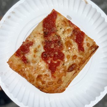 V & S Pizza - Grandma Pizza Slice - Pizza Near Me - Brooklyn, New York V & S Pizza - Grandma Pizza Slice - Pizza Near Me - Brooklyn, New York