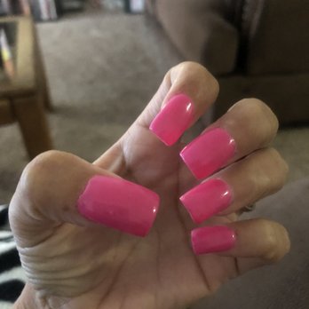 Kendall Nails Salon - Horrible job - Nail Salons Near Me - San Bernardino, California