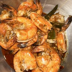 CP Seafood & Daquiri Bar - Boiled shrimp
