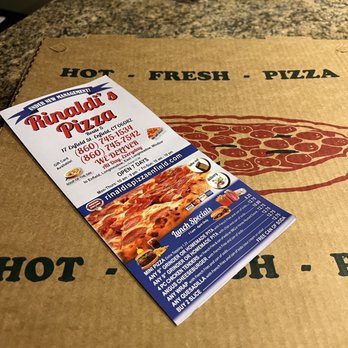 Rinaldi's Pizza - That's a beautiful pie! - Italian Near Me - Enfield, Connecticut