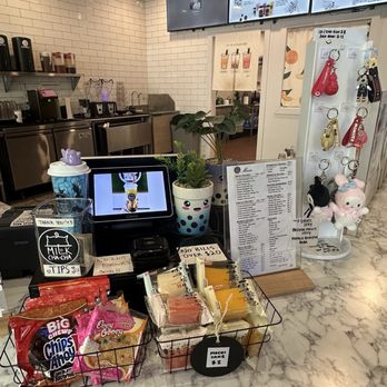 Milk Cha-Cha - The register-featuring some Asian sweet treats - Bubble Tea Near Me - Charlotte, North Carolina