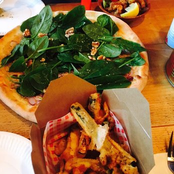 Civerinos - A super delicious (and vegan) 'meat is murder' On the side zucchini fritters - Pizza Near Me - Edinburgh, MLN
