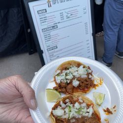 Tap’s Taco Catering - Al pastor tacos! Amazing!!!