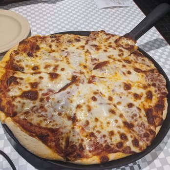 Mama's Pizza - Medium pepperoni. Perfect size for 2 ppl. Pepperoni is baked under the cheese. Delish! - Pizza Near Me - Omaha, Nebraska