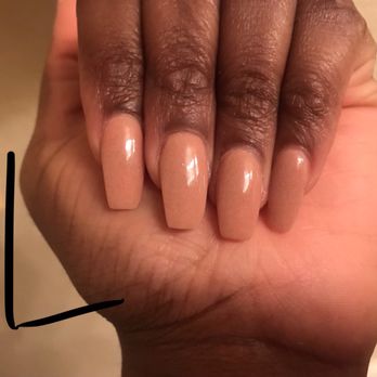 CoCo Nails & Spa - From this angle and lighting it looks "ok", but DEFINITELY looks NOTHING like my right hand (next photo) - Nail Salons Near Me - Irving, Texas CoCo Nails & Spa - From this angle and lighting it looks "ok", but DEFINITELY looks NOTHING like my right hand (next photo) - Nail Salons Near Me - Irving, Texas