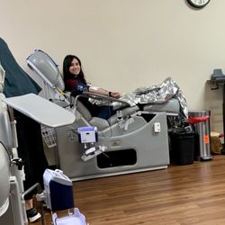 Community Blood Center of the Ozarks - Donating blood for the first time!
