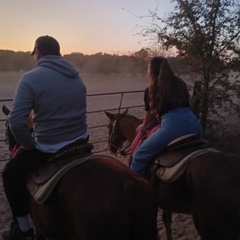 Chisholm Trail Rides - Discover the calm and beauty of a sunset ride.  #ChisholmSunsets - Horseback Riding Near Me - Quinlan, Texas