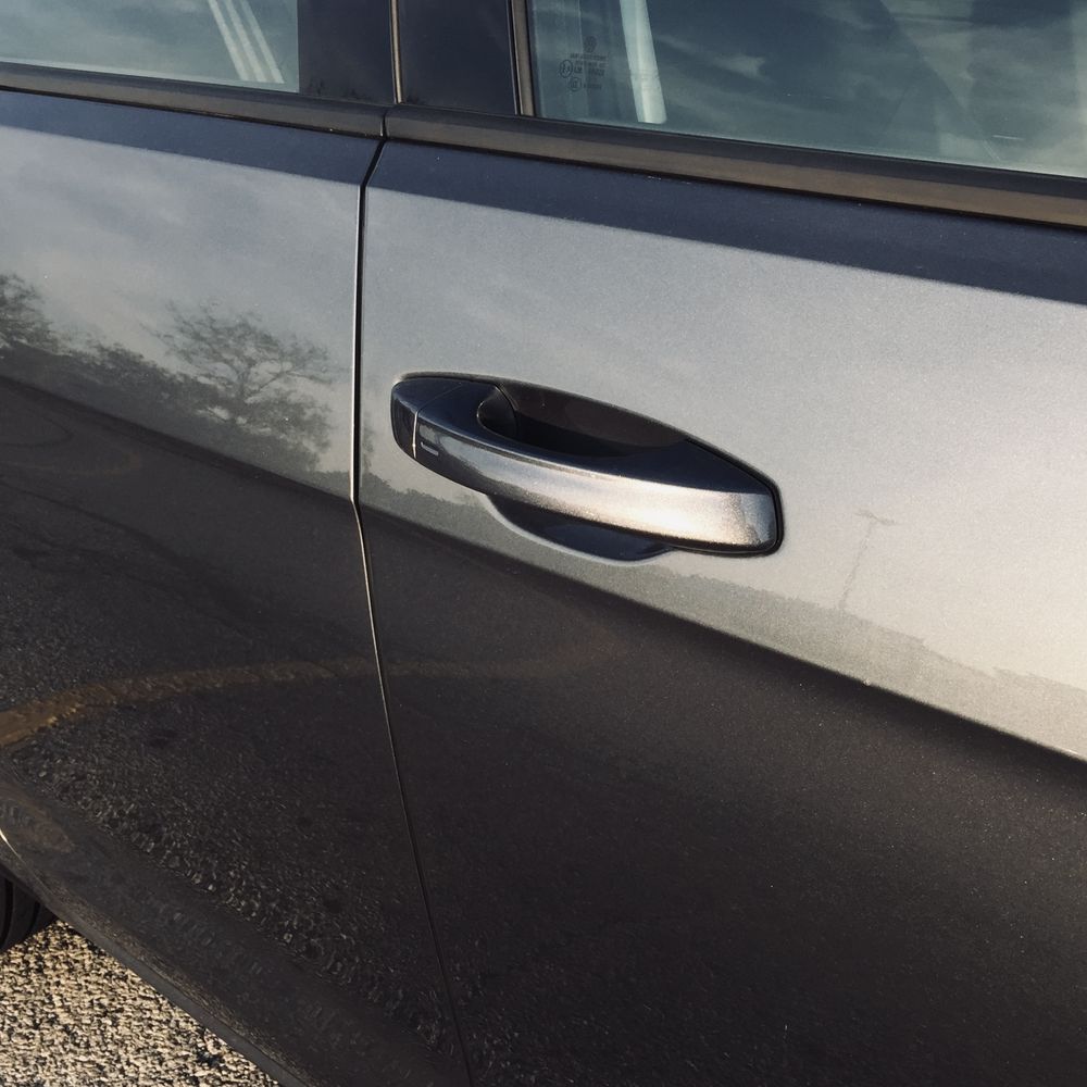 Perillo Collision Center - original metallic finish right side door - Body Shops Near Me - Chicago, Illinois