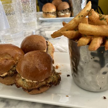 Therapy Wine Bar 2.0 - Crab Cake Sliders - Wine Bars Near Me - Brooklyn, New York Therapy Wine Bar 2.0 - Crab Cake Sliders - Wine Bars Near Me - Brooklyn, New York
