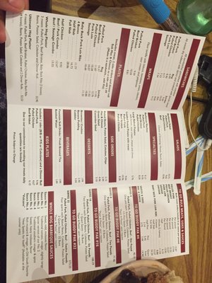 Menu photo 5 Whole Hog Cafe Santa Fe, NM