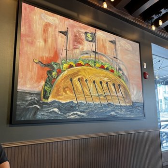 Social Cantina - Confusing taco art - Tacos Near Me - Bloomington, Indiana