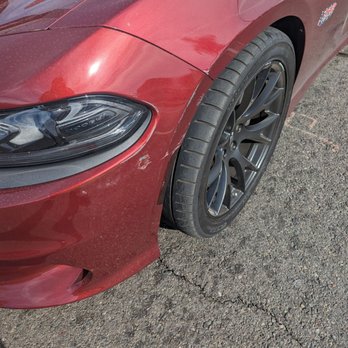 Supreme Smart Repairs - BEFORE (RIGHT AFTER MY CAR ACCIDENT ABOVE THE WHEEL WELL I HAD A DECENT SIZE DENT) - Mobile Dent Repair Near Me Supreme Smart Repairs - BEFORE (RIGHT AFTER MY CAR ACCIDENT ABOVE THE WHEEL WELL I HAD A DECENT SIZE DENT) - Mobile Dent Repair Near Me