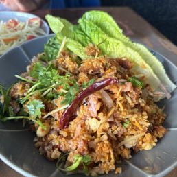 Ms. Dang's Crispy Rice on Fire Ms. Dang's Crispy Rice on Fire