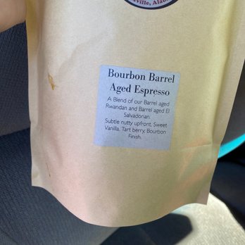 Rooster's Crow Coffee Roastery - Bourbon Barrel Aged Espresso - Coffee & Tea Near Me - Huntsville, Alabama