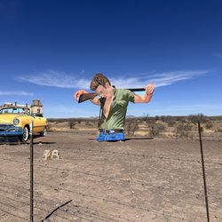Giant Marfa Mural - Little Reata Division - Wyatt Ranches - 2.16.2025