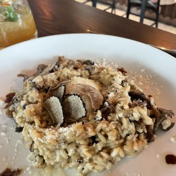 Salt Wharf - Summer Truffle Risotto - Seafood Near Me - Camden, Maine