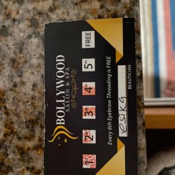 Bollywood Salon & Spa - Punch card