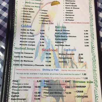 La Mexicana - Current menu - Mexican Near Me - Denton, Texas La Mexicana - Current menu - Mexican Near Me - Denton, Texas