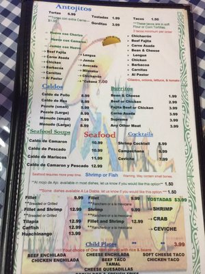 Menu photo 4 La Mexicana Denton, TX Menu photo 4 La Mexicana Denton, TX