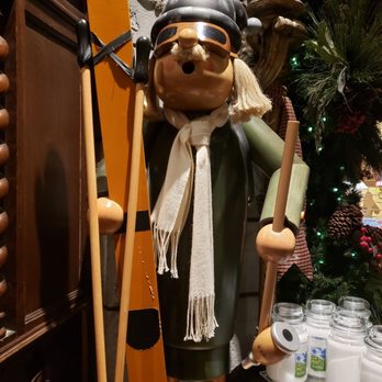 Yankee Candle - Loved these carved figures - Candle Stores Near Me - South Deerfield, Massachusetts