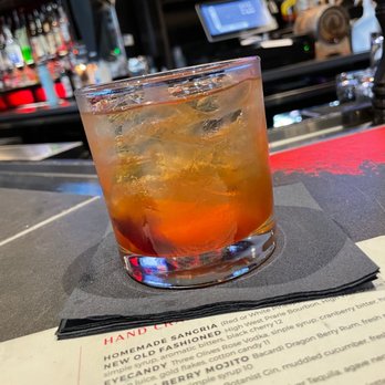 FlameStone American Grill - New Old Fashioned. Made in the glass, barely stirred, with ice cubes.... Terrible. - Steakhouses Near Me - New Port Richey, Florida FlameStone American Grill - New Old Fashioned. Made in the glass, barely stirred, with ice cubes.... Terrible. - Steakhouses Near Me - New Port Richey, Florida