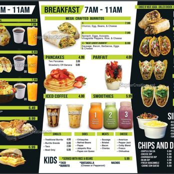 Frech Mexican Grill - Menu photo from Frech Mexican Grill FB page - Mexican Near Me - Tahlequah, Oklahoma Frech Mexican Grill - Menu photo from Frech Mexican Grill FB page - Mexican Near Me - Tahlequah, Oklahoma