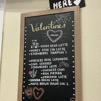 Gota Coffee - Valentines Menu! - Coffee & Tea Near Me - Norco, California
