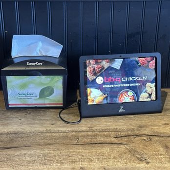 bb.q Chicken Milpitas - Self Order Screen on Table - Chicken Shop Near Me - Milpitas, California bb.q Chicken Milpitas - Self Order Screen on Table - Chicken Shop Near Me - Milpitas, California
