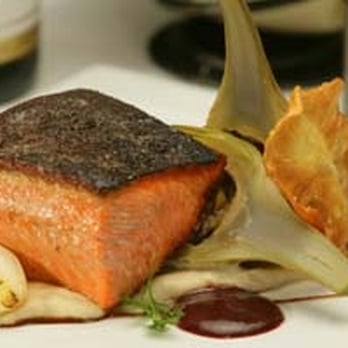 Parkway Grill - pan roasted salmon - New American Near Me - Pasadena, California