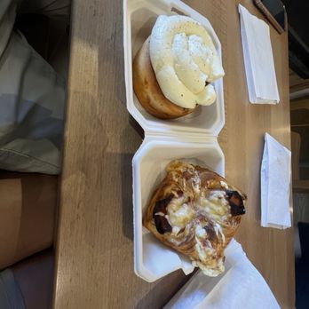 Theory Coffee - Cinnamon roll and ham and cheese croissant - Coffee & Tea Near Me - Mount Shasta, California Theory Coffee - Cinnamon roll and ham and cheese croissant - Coffee & Tea Near Me - Mount Shasta, California