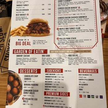 Sonny's BBQ - Menu (October 2025) - Barbeque Near Me - DeLand, Florida Sonny's BBQ - Menu (October 2025) - Barbeque Near Me - DeLand, Florida