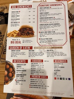 Menu photo 2 Sonny's BBQ DeLand, FL Menu photo 2 Sonny's BBQ DeLand, FL